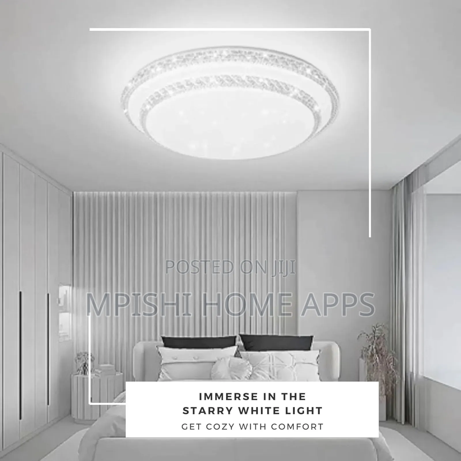 Round Double LED Ceiling Light