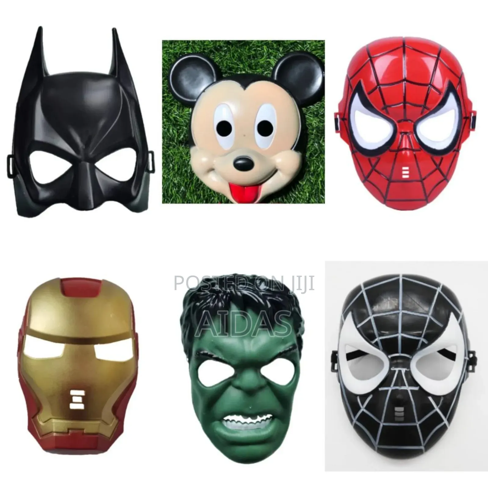 Halloween Kids Superhero Mask