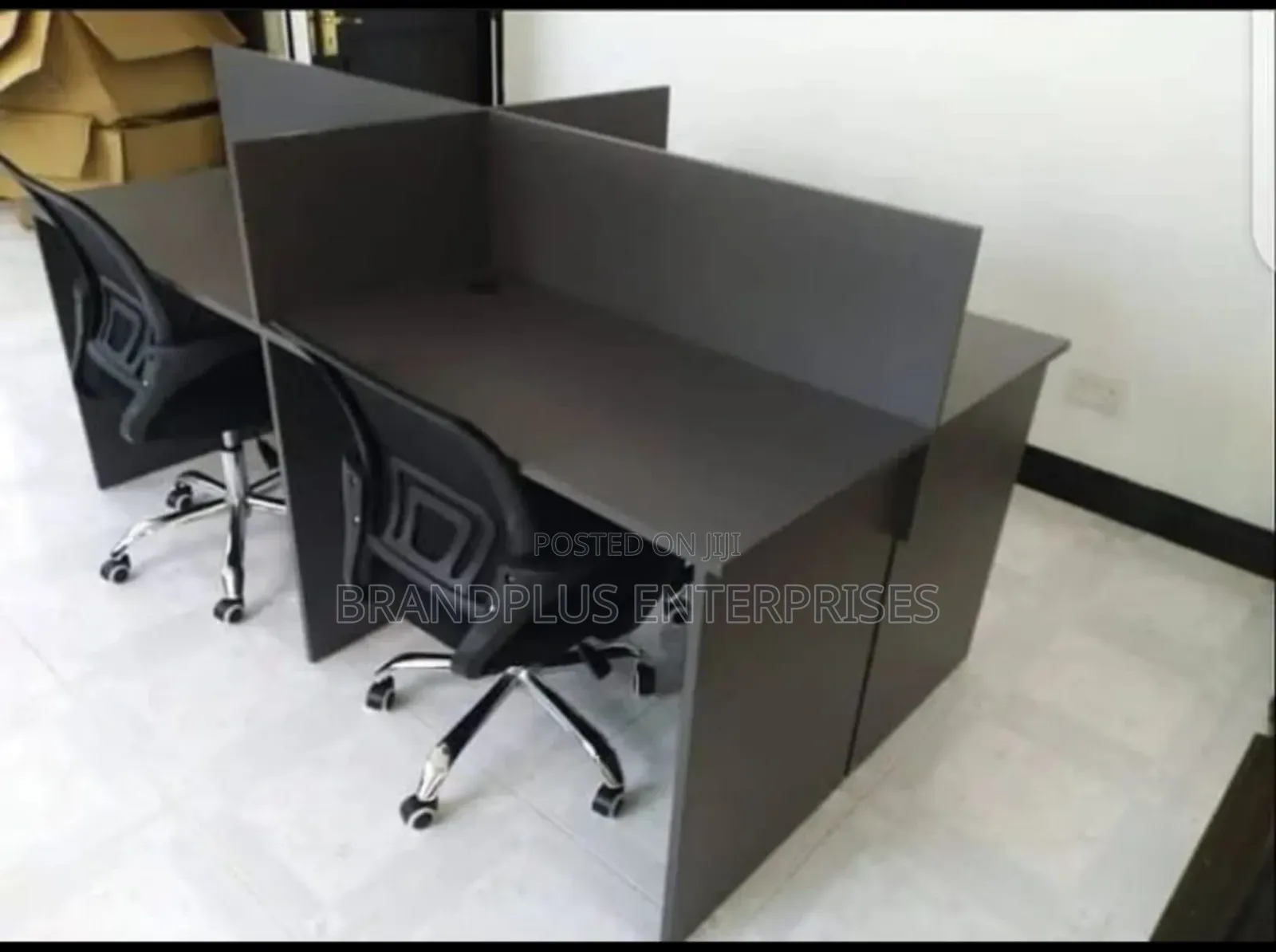 4 Way Work Station With Chairs