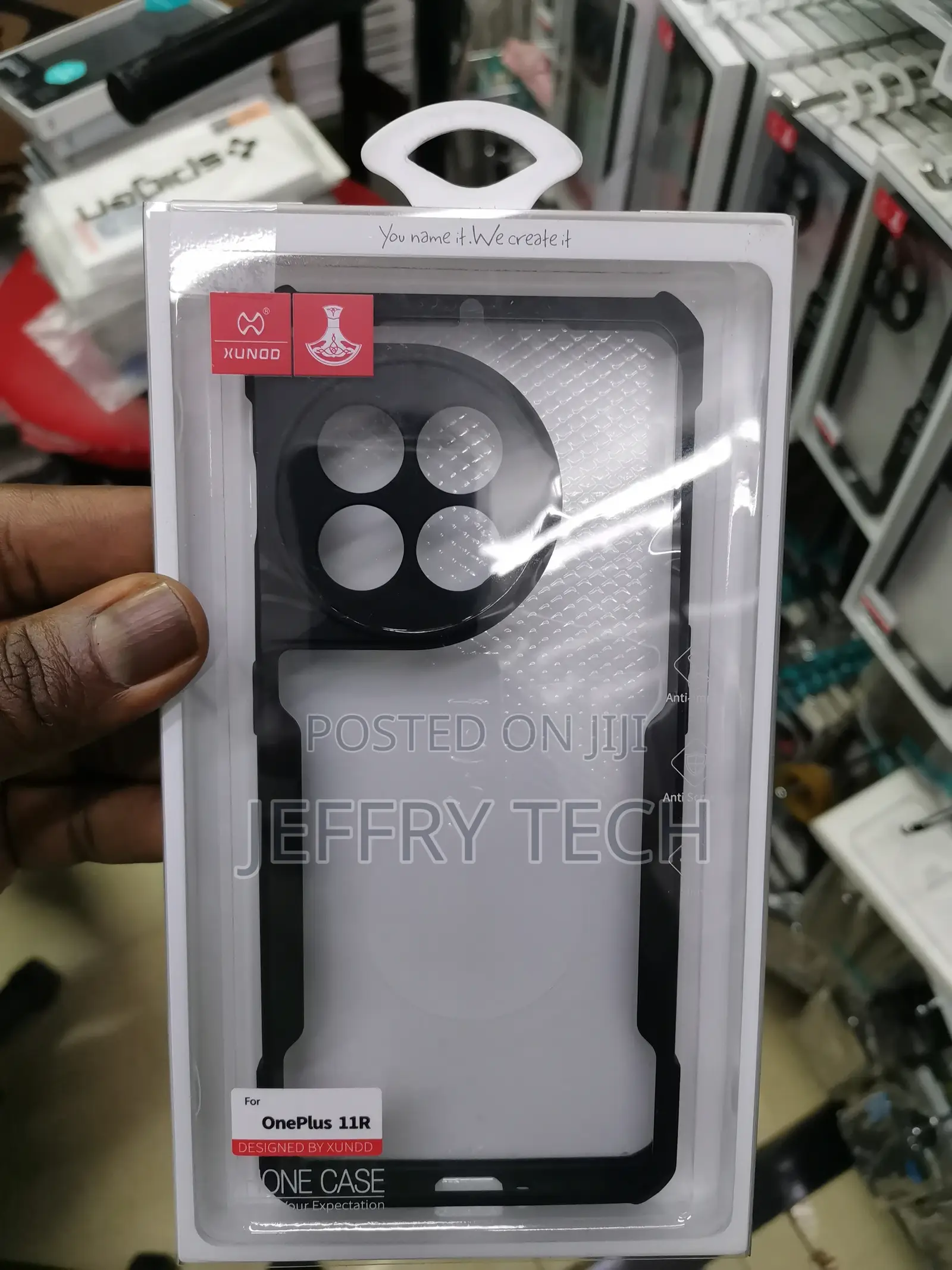 Oneplus 11r Shockproof Airbag Bumper Protective Case