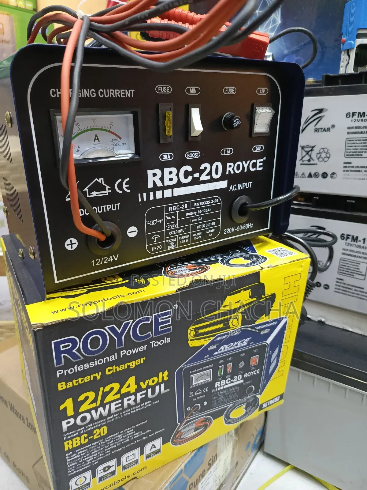 Royce Battery Charger 12V / 24V RBC-20