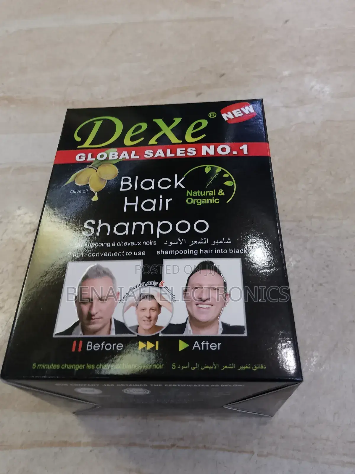 New Black Hair Shampoo.Very Efficient