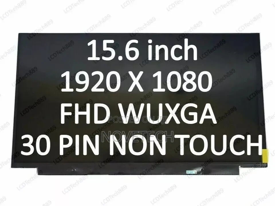 15.6 Slim 30 Pin Laptop Screen HP Elitebook 850 G5 G6