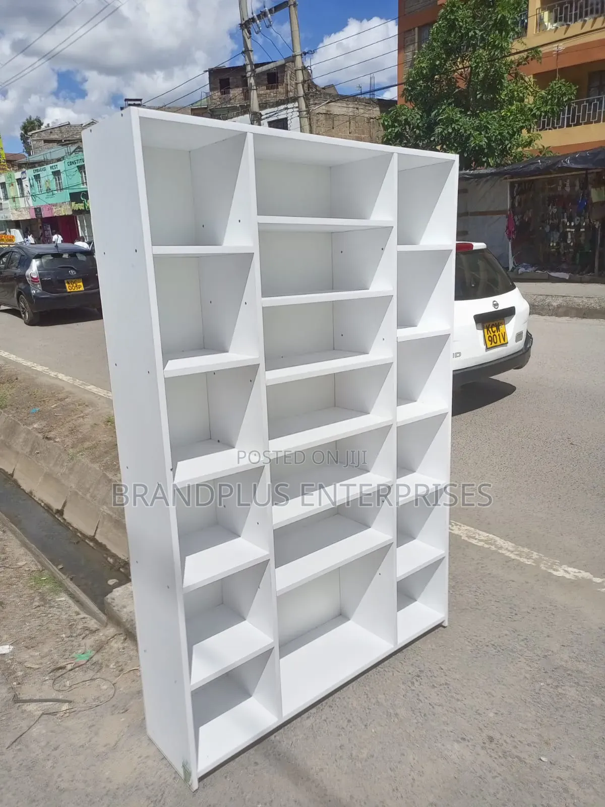 White Bookshelf