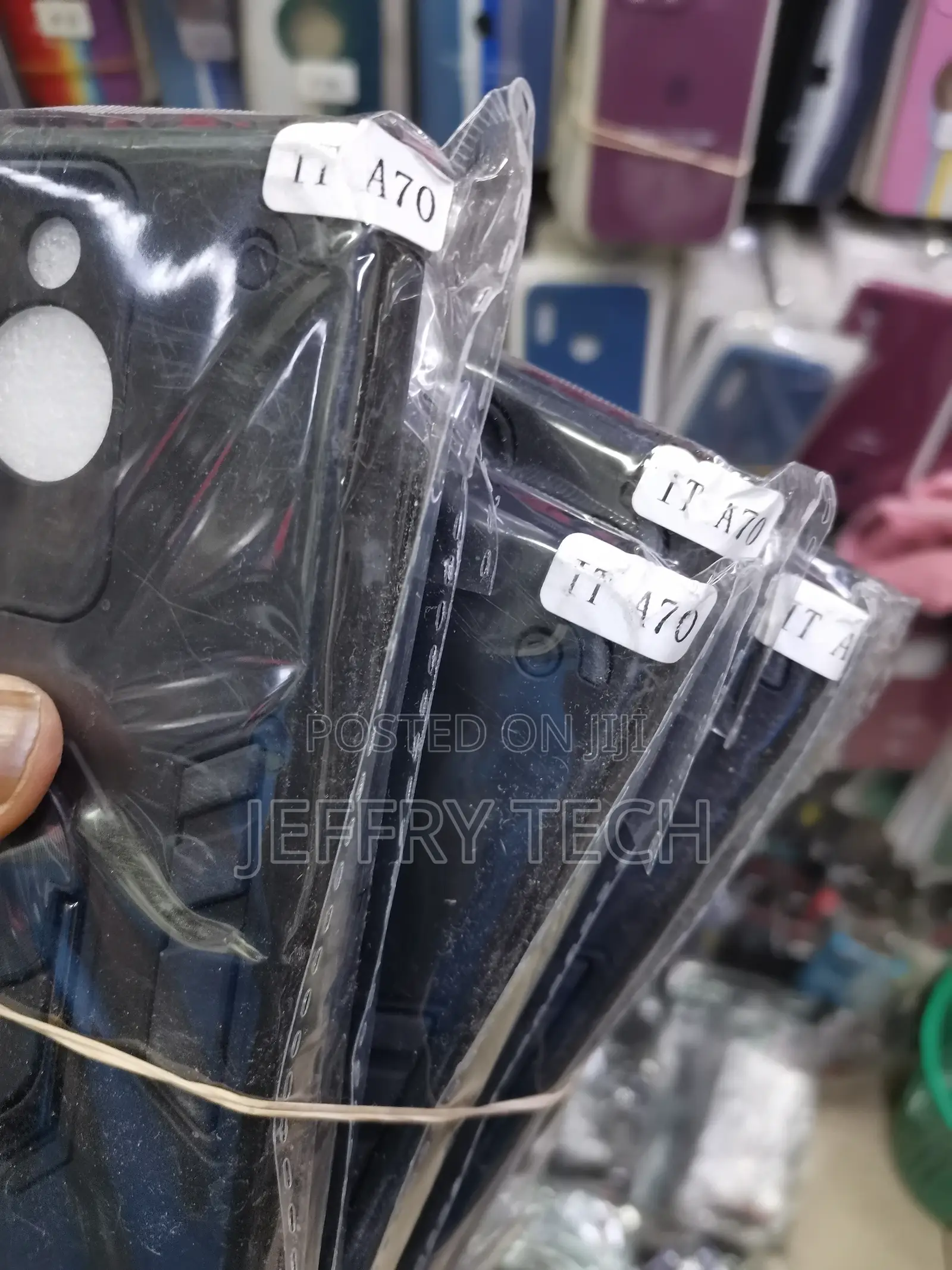 For Itel A70 Case Shockproof Ring Case Cover