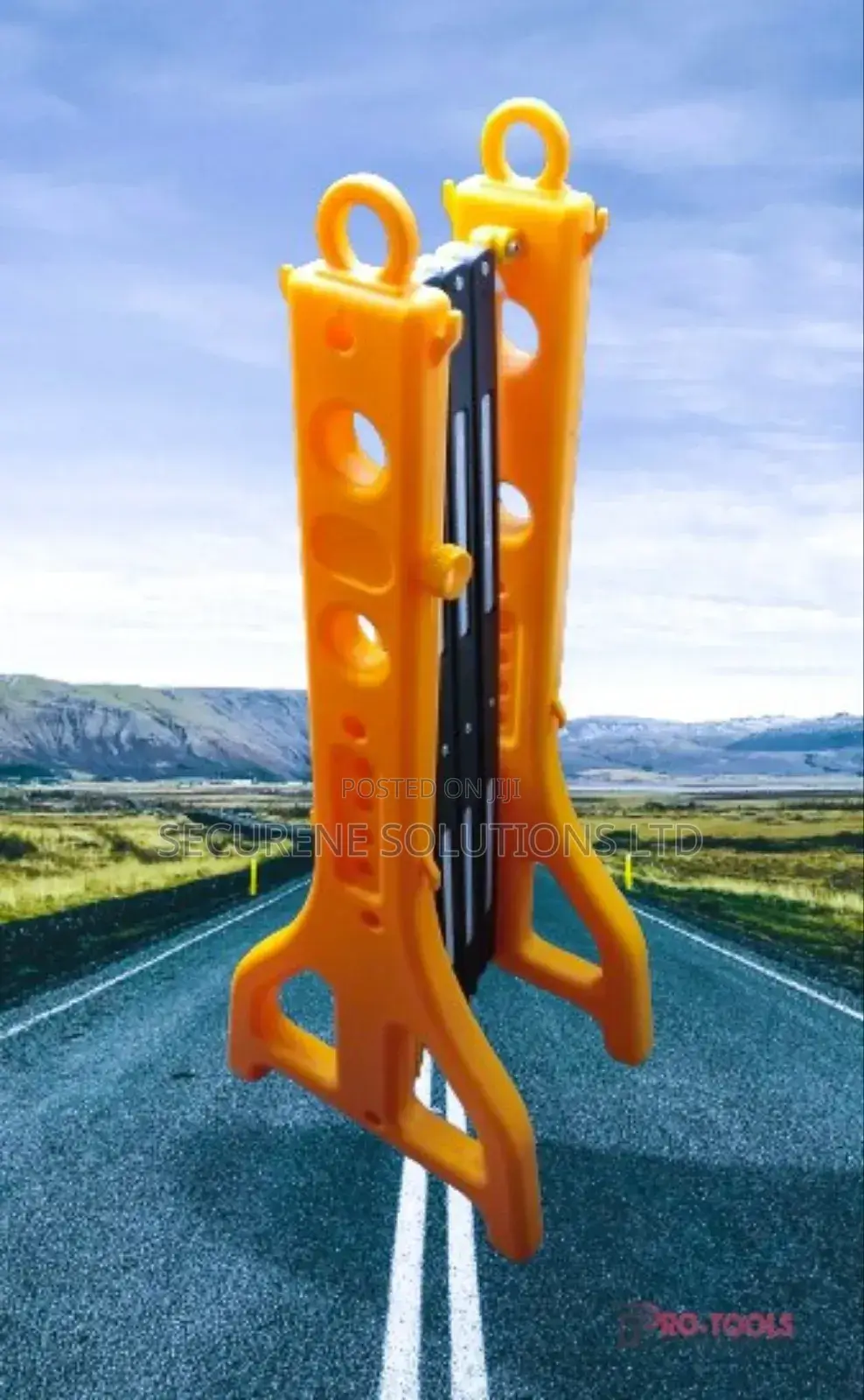 2.8meters Plastic Expandable Foldable Barrier For Traffic