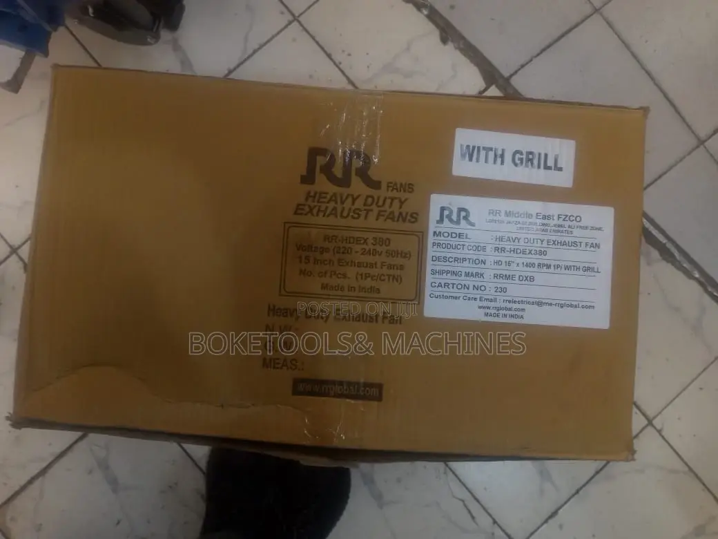 15 Inch RR Heavy Duty Fan