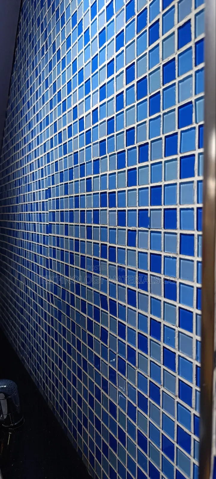 Modern Blue Glass Mosaic Tiles(300mm * 300mm)