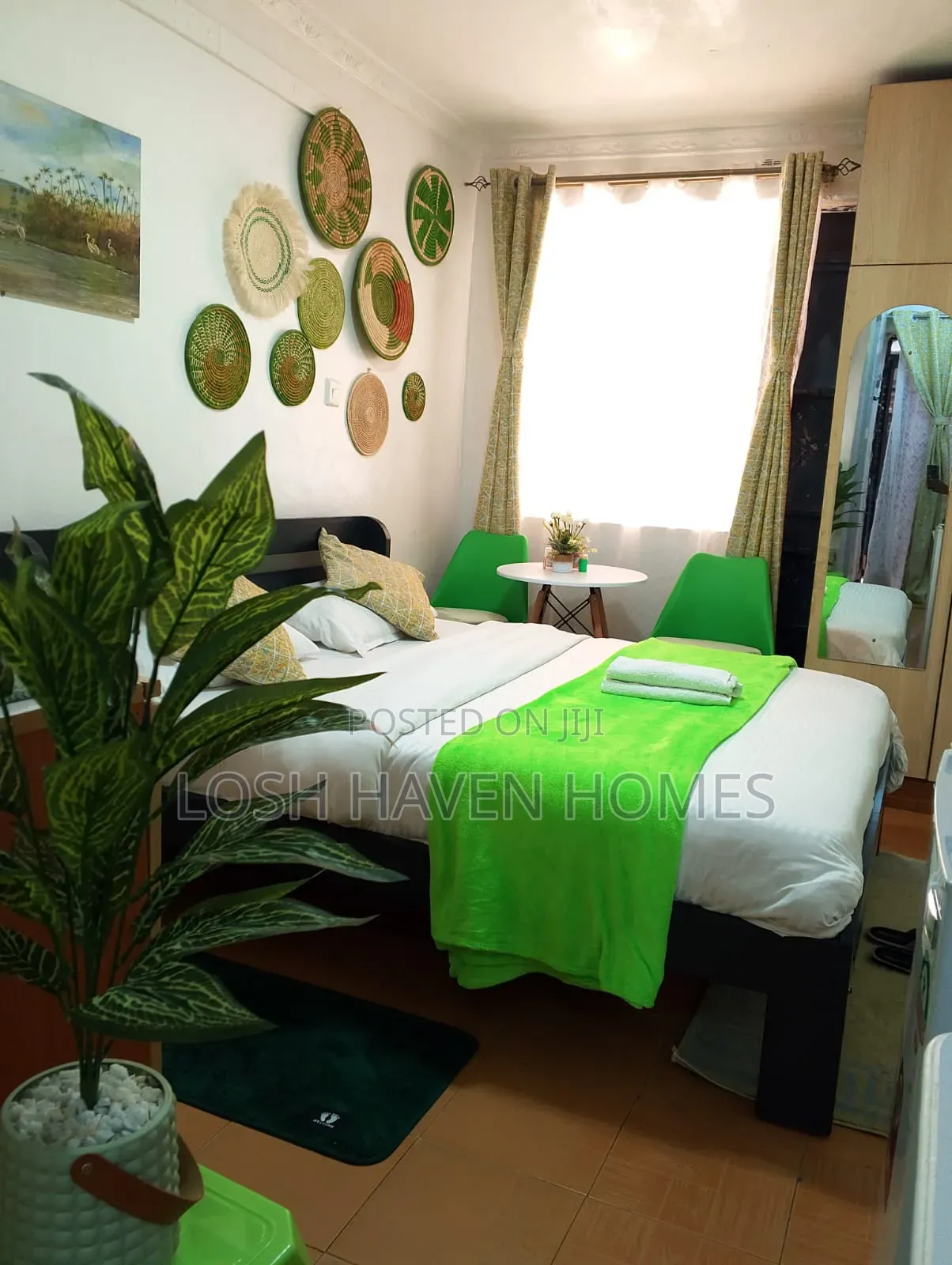 Elegant Lantern Green Studio Airbnb Along Thika Road (TRM)