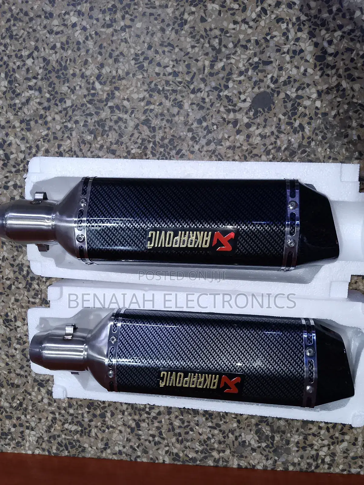 Modified Akrapovic Exhaust Pipe.Dp Killer Exhaust Pipe