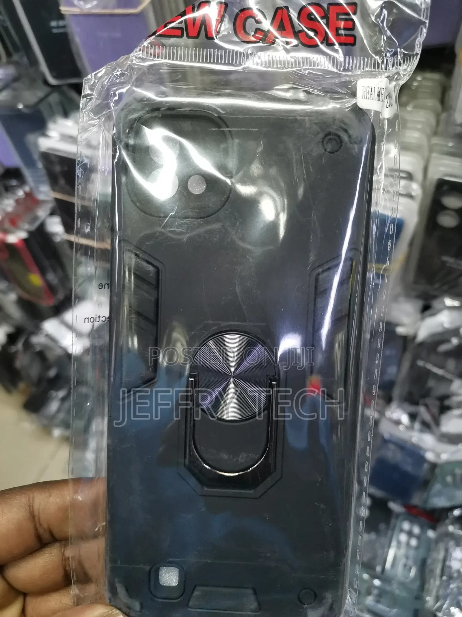 Realme C11 2021 - Cover Shock Proof With Metal Ring