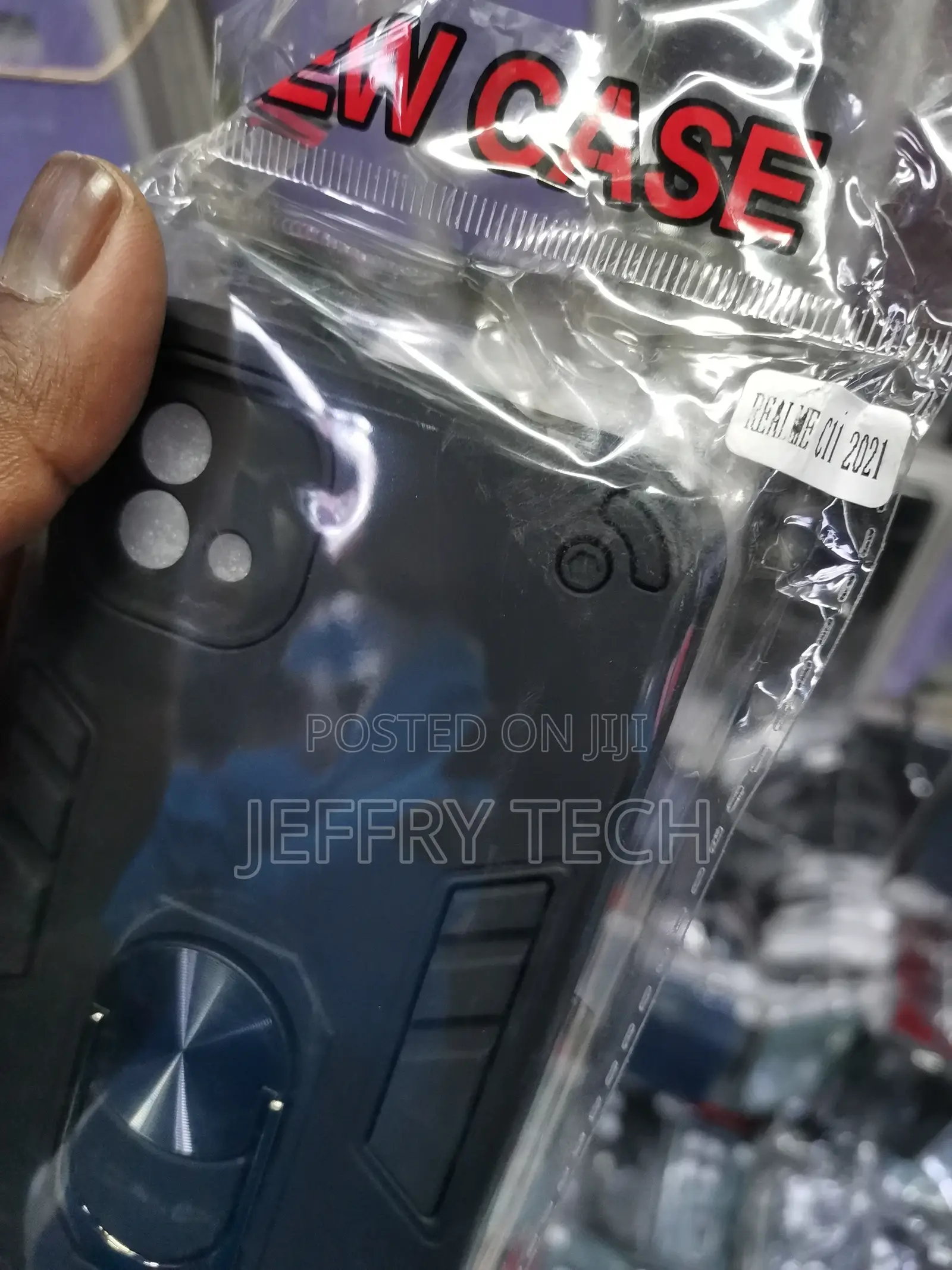 Realme C11 2021 - Cover Shock Proof With Metal Ring