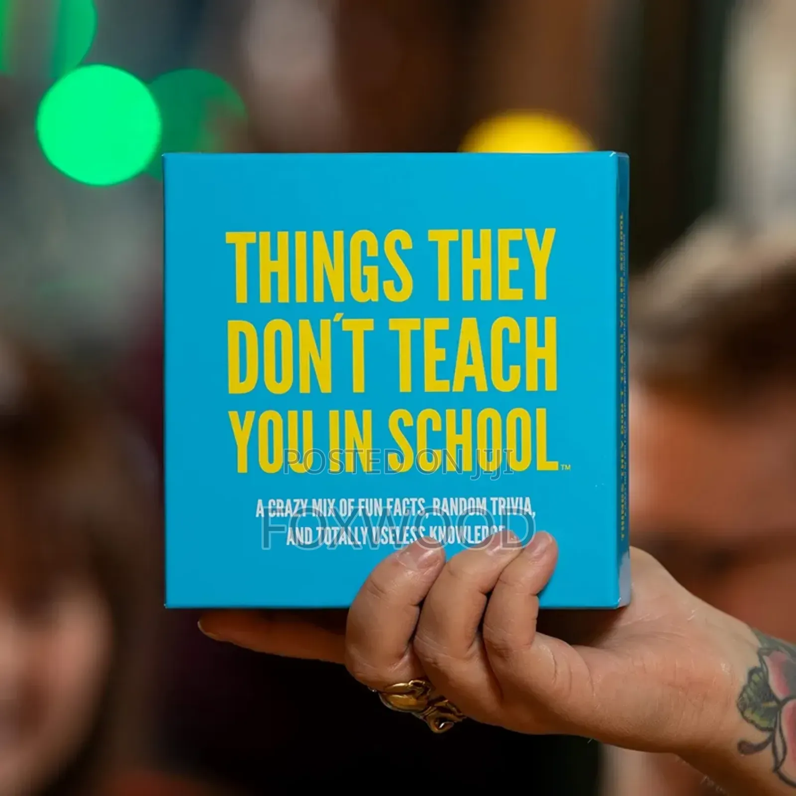 Things They Don T Teach You in School Card Game.
