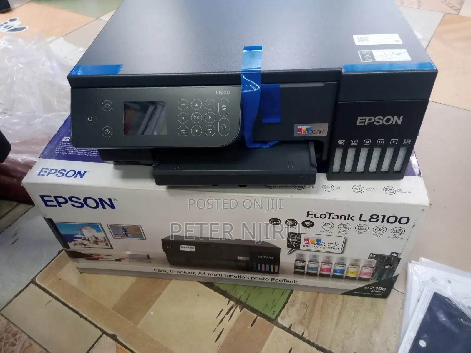 High Quality Plastic ID Cards Printer Epson L8100