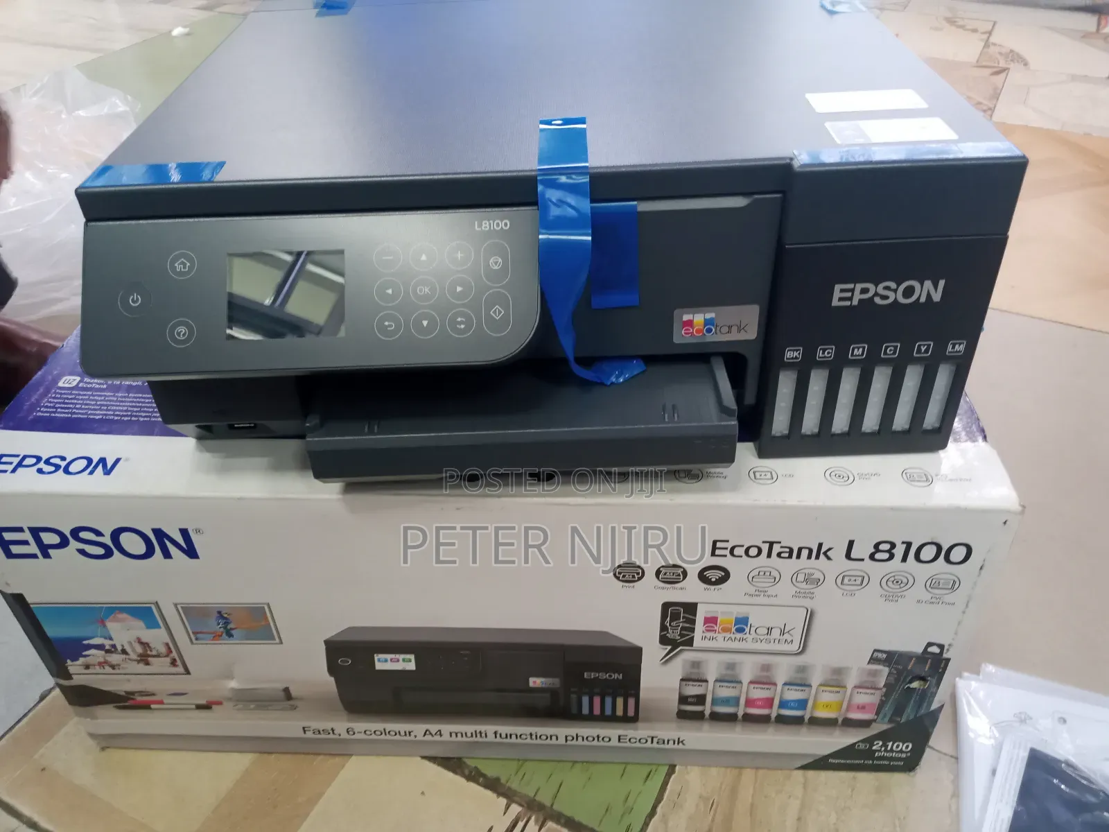High Quality Plastic ID Cards Printer Epson L8100