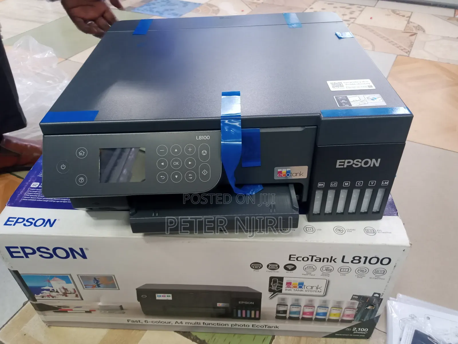 High Quality Plastic ID Cards Printer Epson L8100