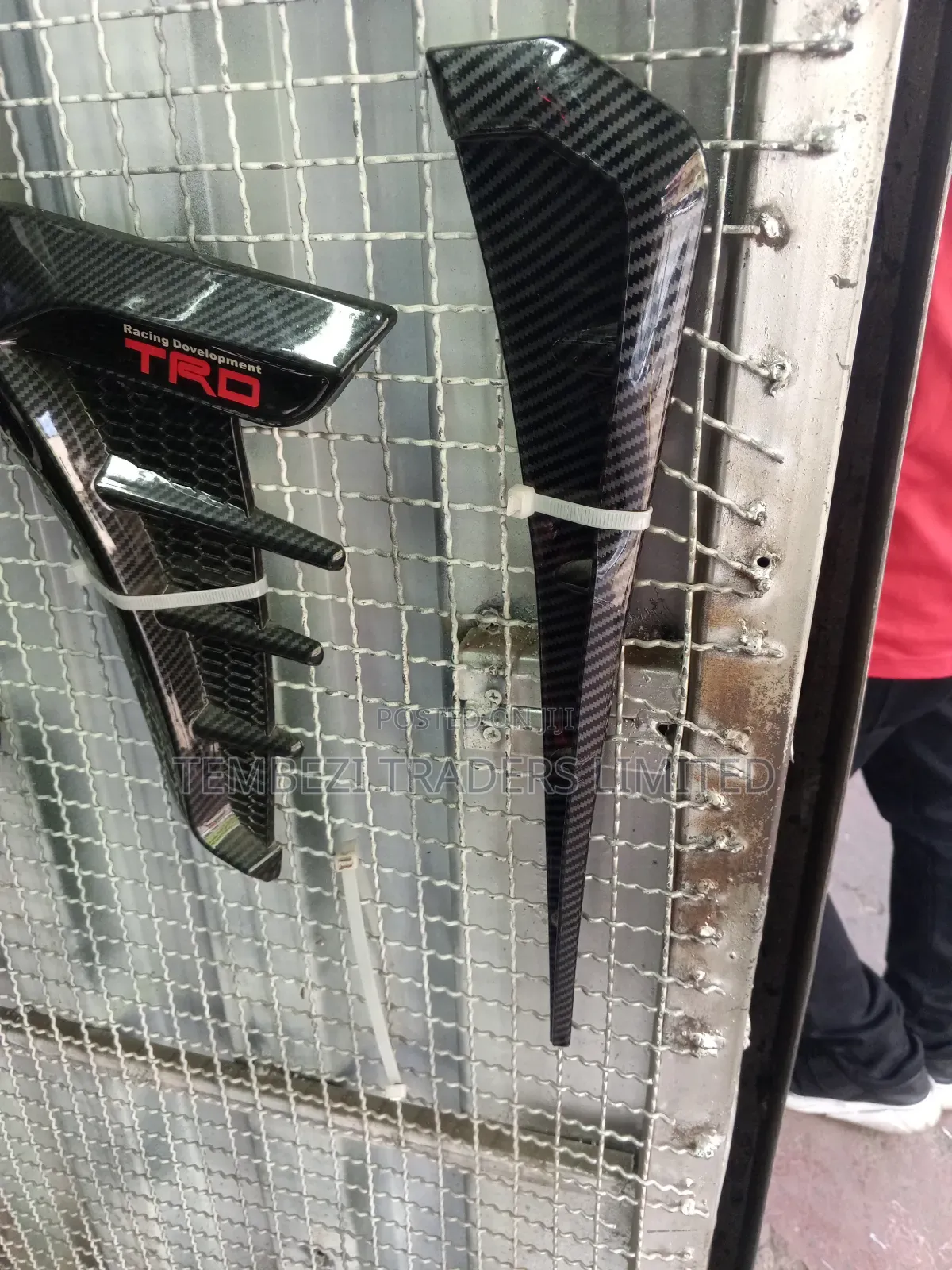 TRD Carbon Fiber Side Wing Air Flow/Fender Grill Air Intake