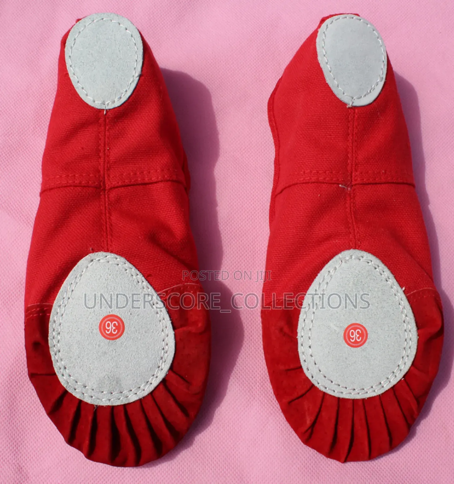 Red Classy Girls Ballet Shoes