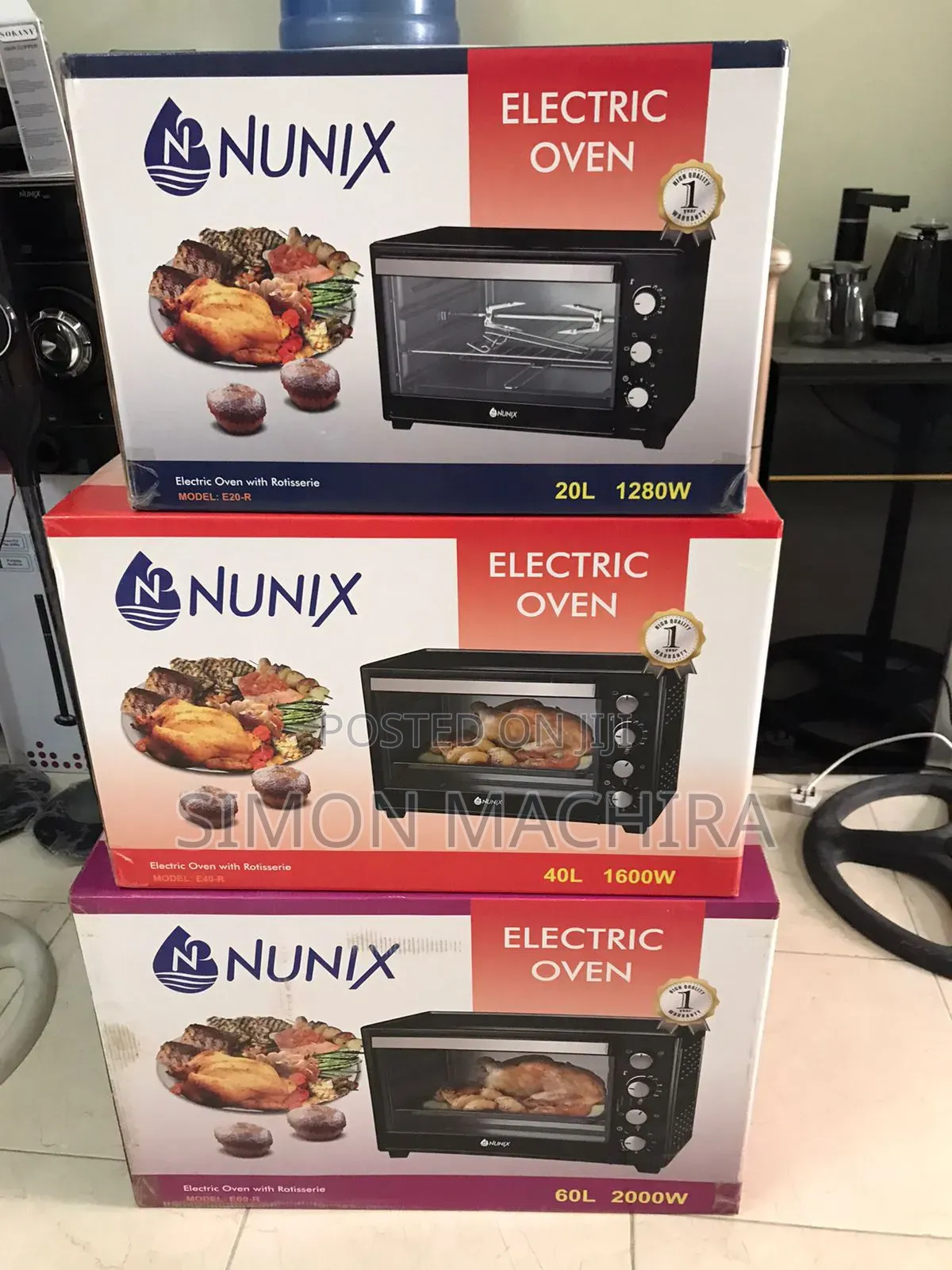 Nunix 20L Oven