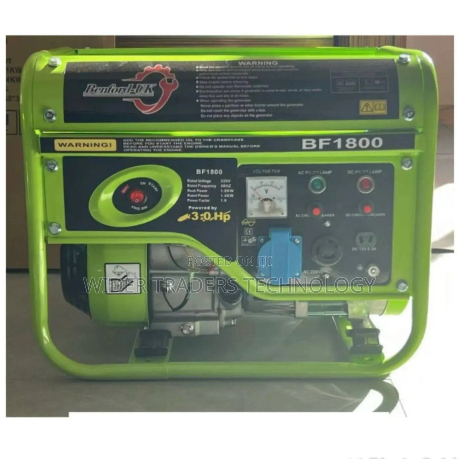 Benford UK Generator Bf1800 1.2kva