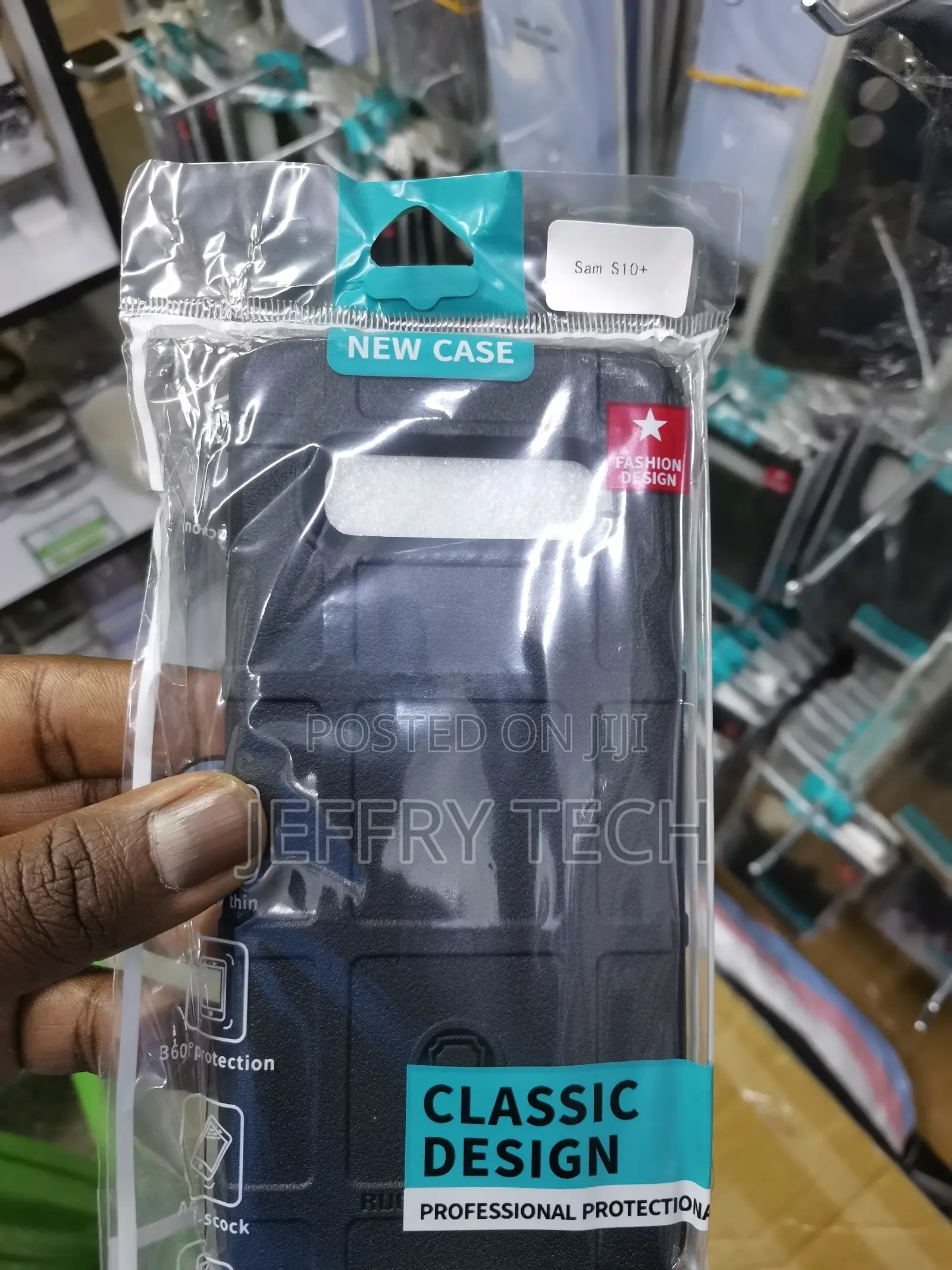 Rugged Heavy Duty High Impact Hard Case for Samsung S10