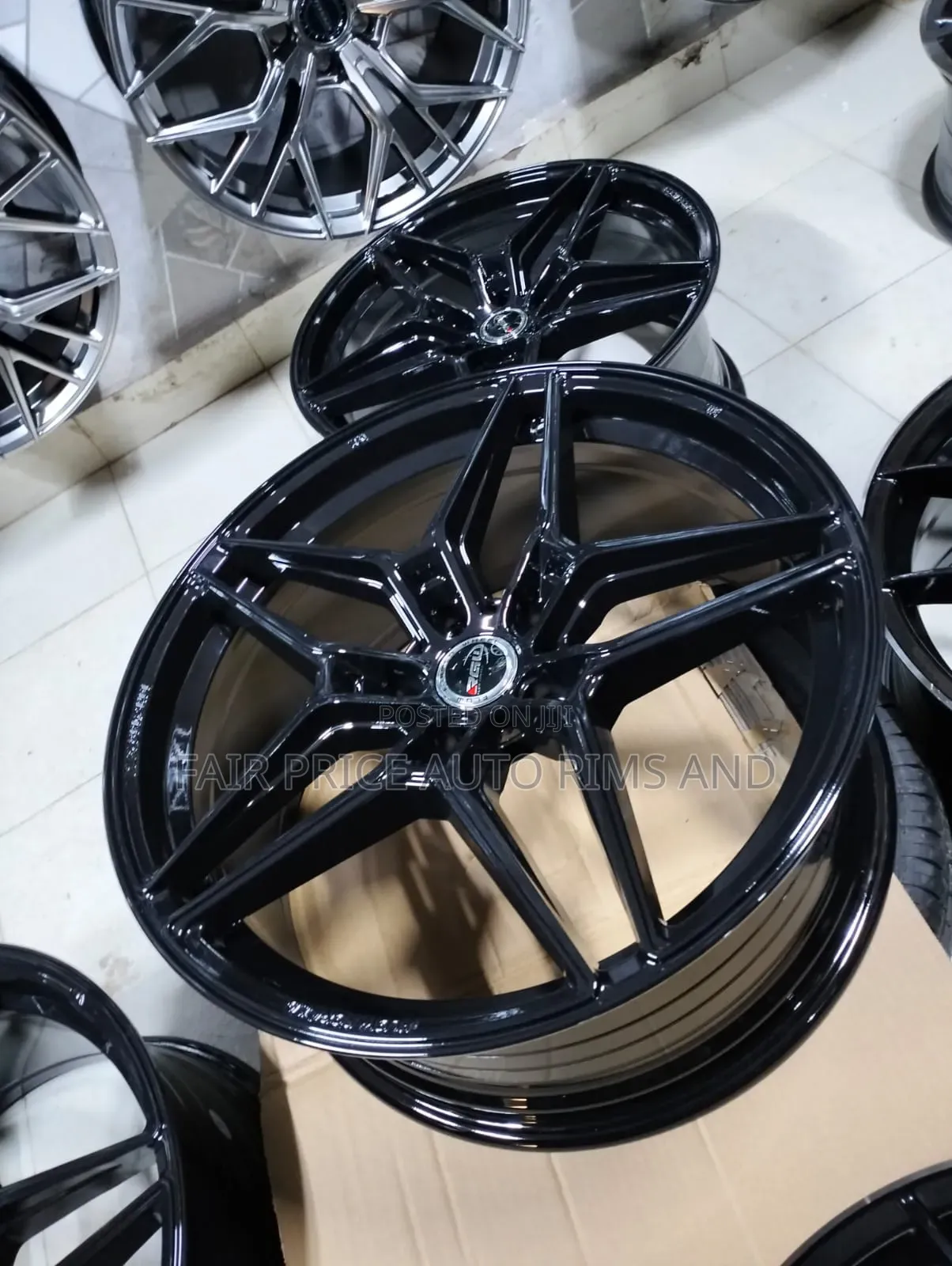 Sports Rims 20/5/114.3 Black Shinnys