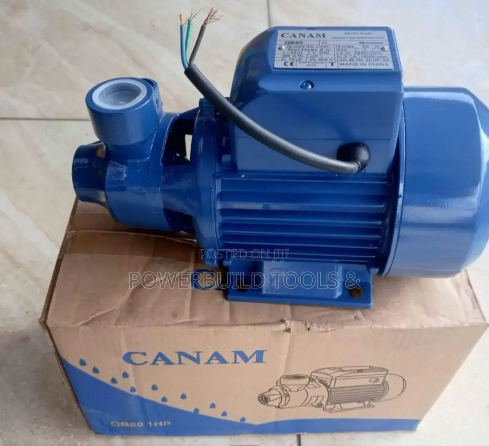 Canam 1hp Booster Pump Electric