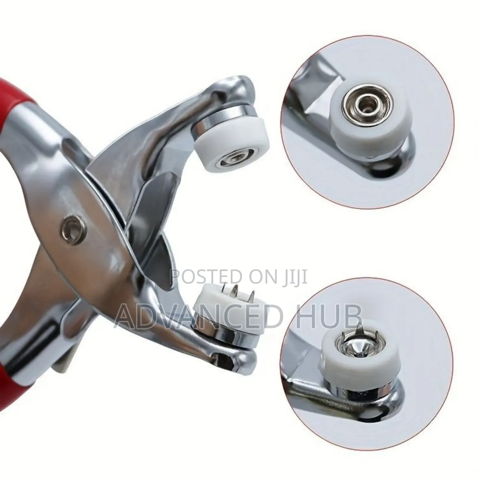 Metallic Snup Button Pliers Set