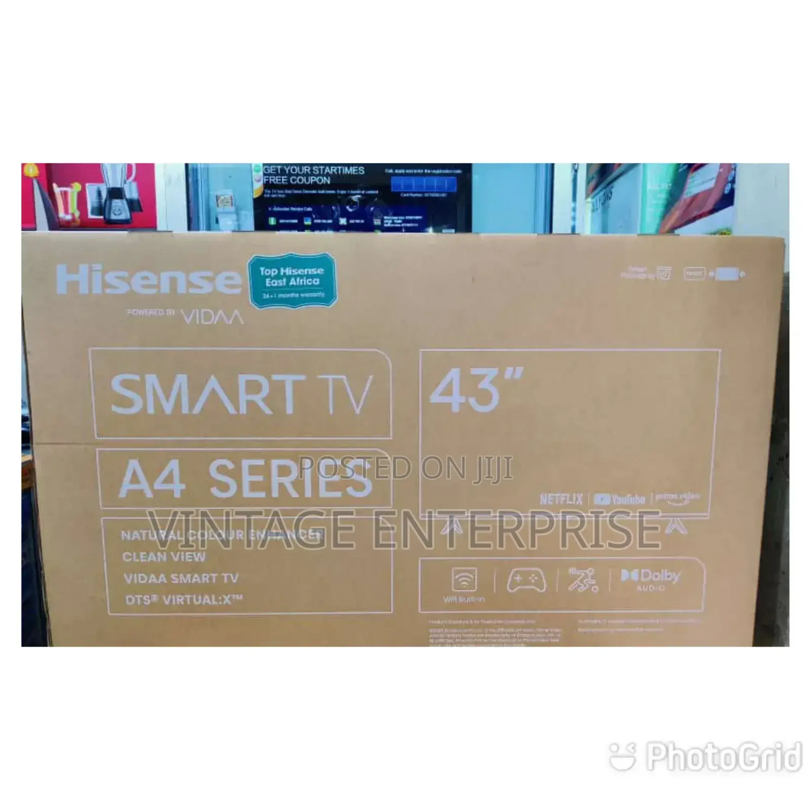 Hisense 43" Smart A4