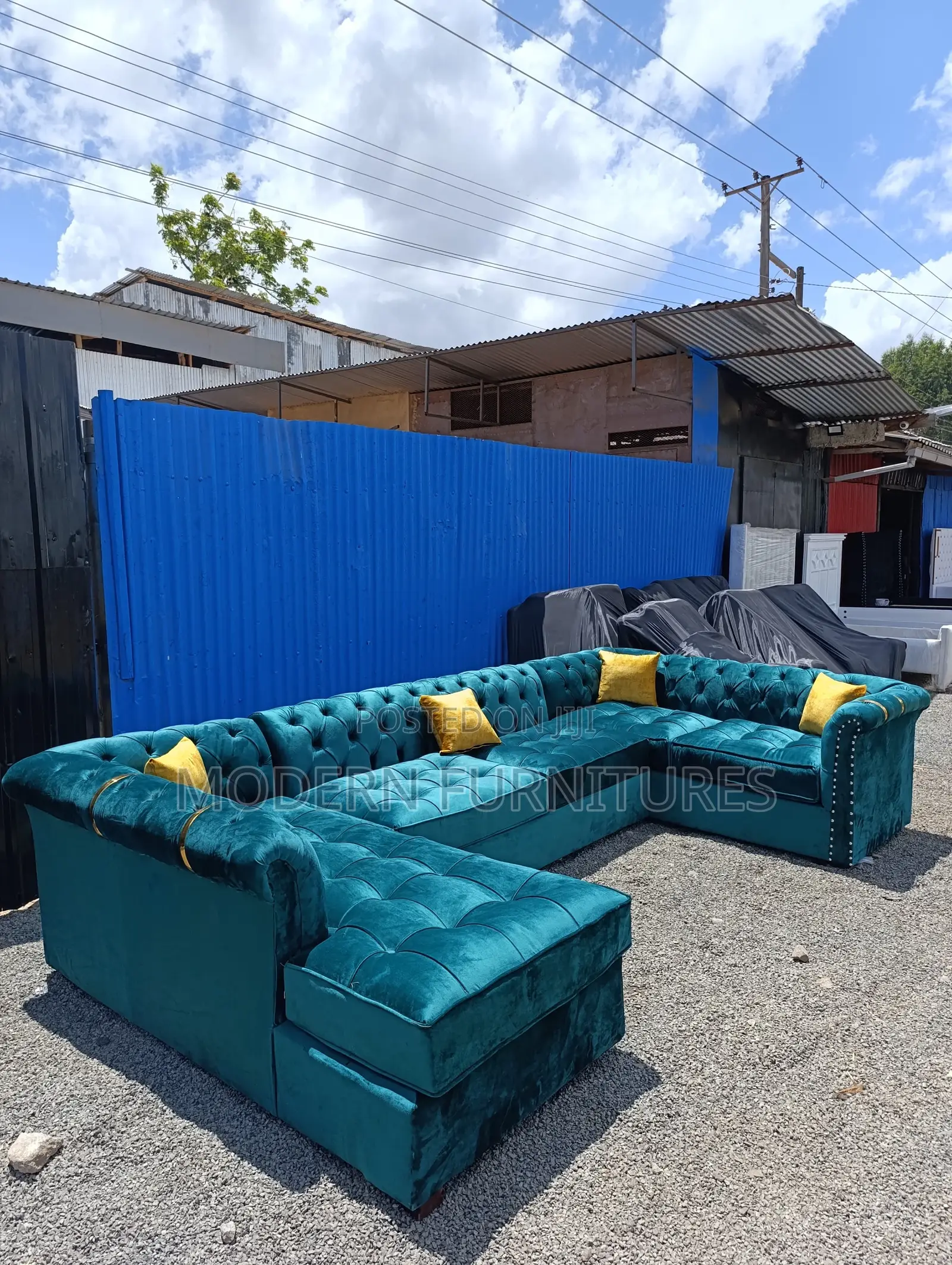 Elegant Chesterfield U Shaped Sofa/ U Shaped Sofa/ U Sofa