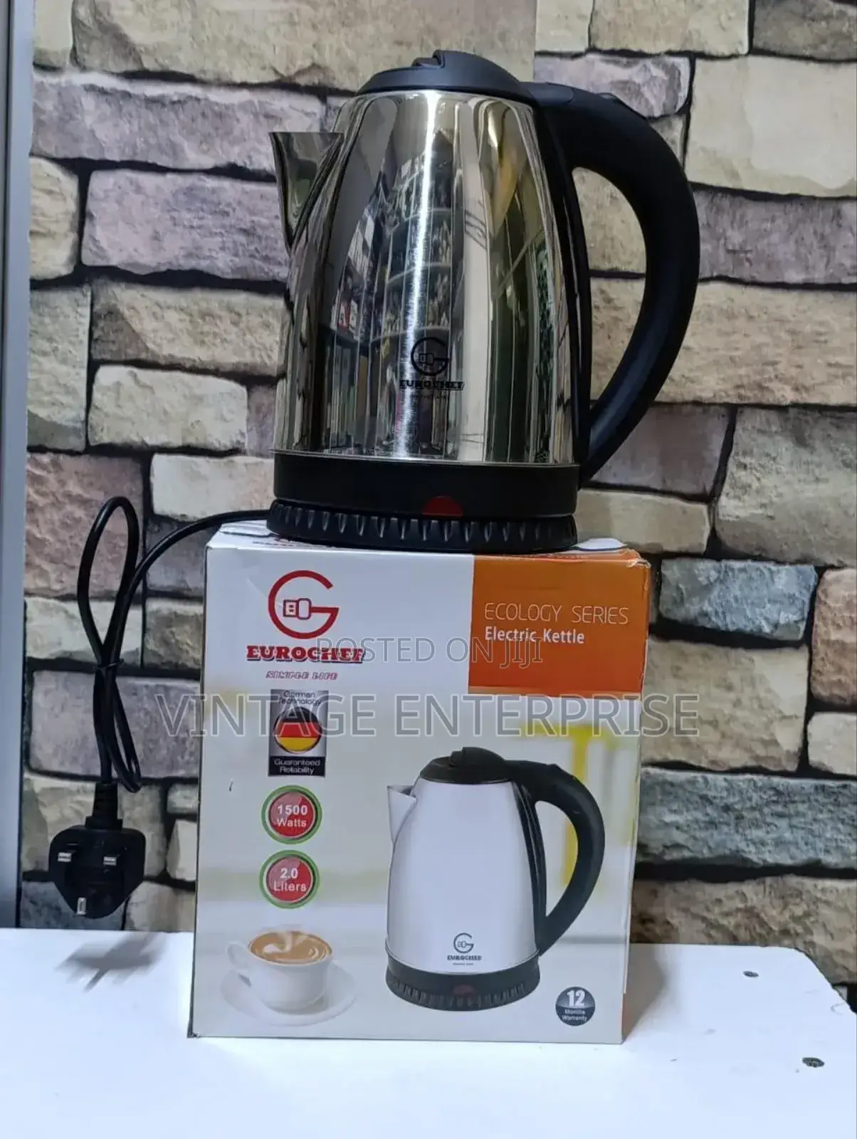 *2litres Eurochef Electric Kettle*