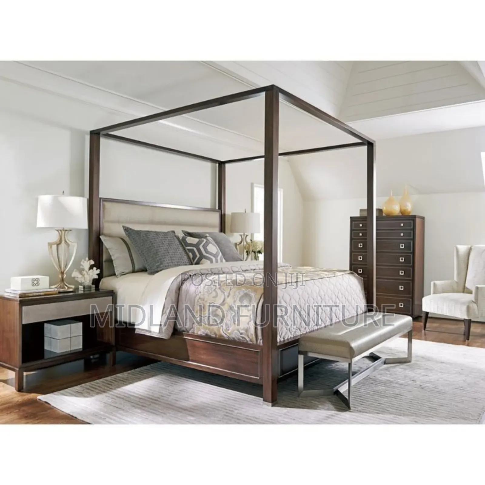Hardwood Net Poster Beds