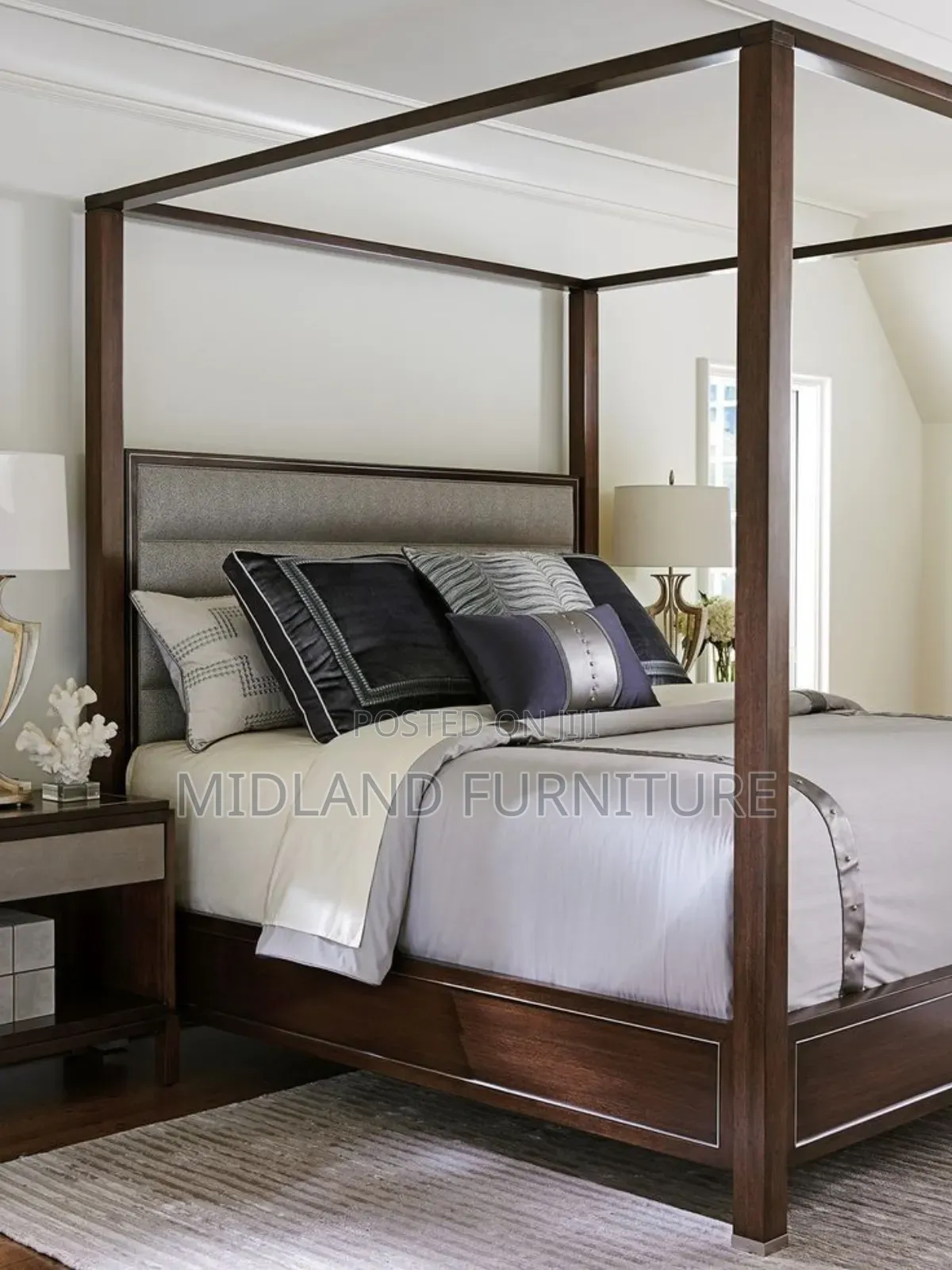 Hardwood Net Poster Beds