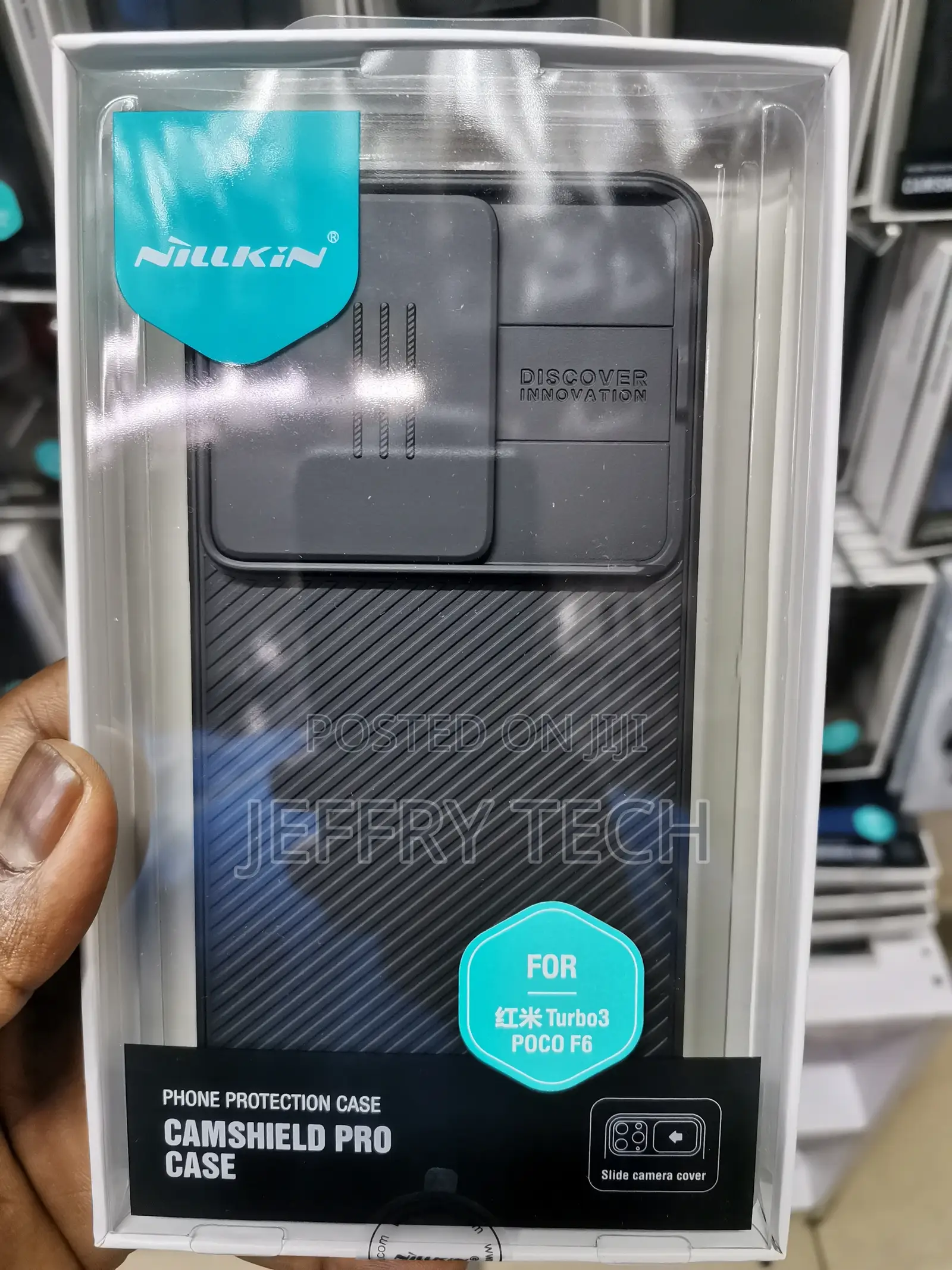 Nillkin Camshield Pro Xiaomi Redmi Turbo 3 / Poco F6 -Black