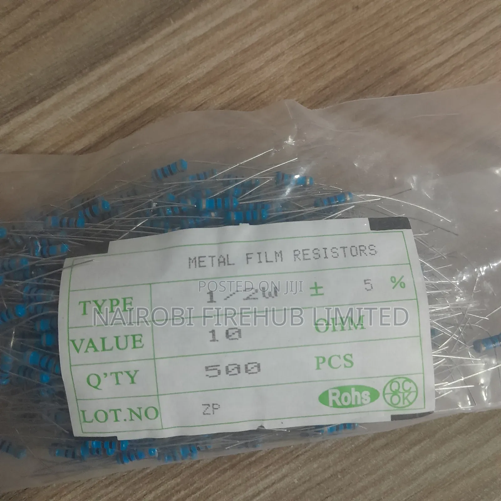 Resistors for School Lab 10 OHMS