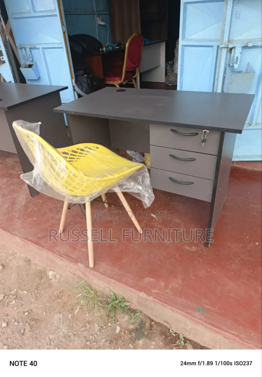 Mesh Eames Chair and Office Desk