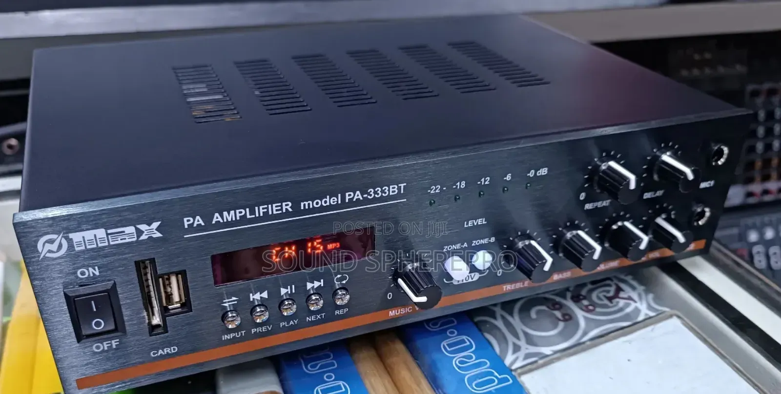 Max PA-333BT Amplifier