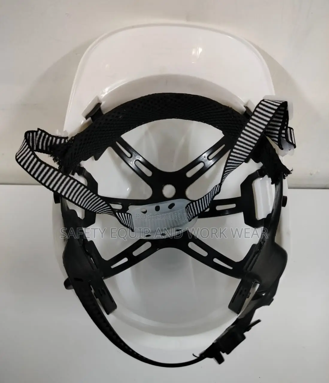 White Heavy Duty Safety Helmet