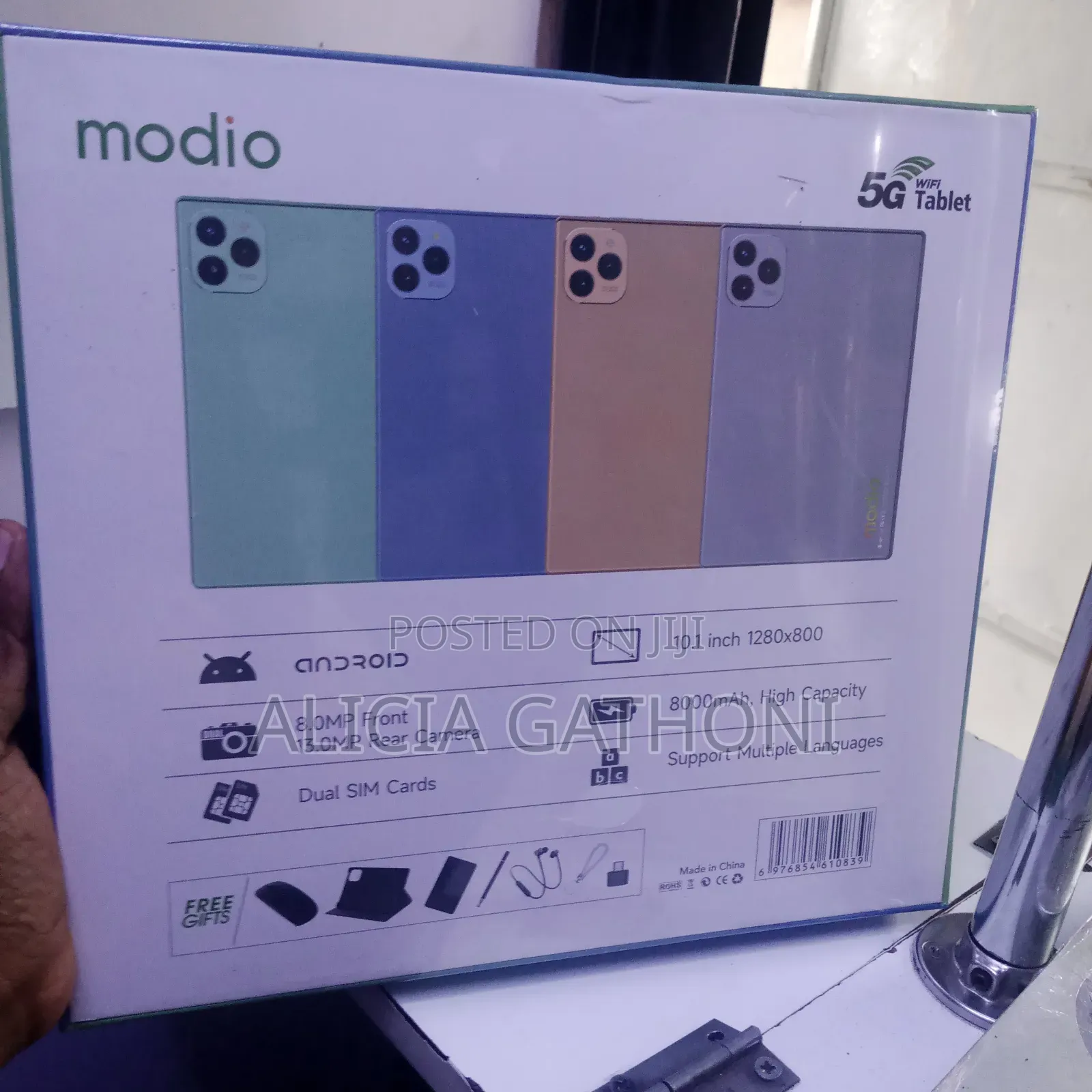 New Modio M38 10.1 Inch Tablet