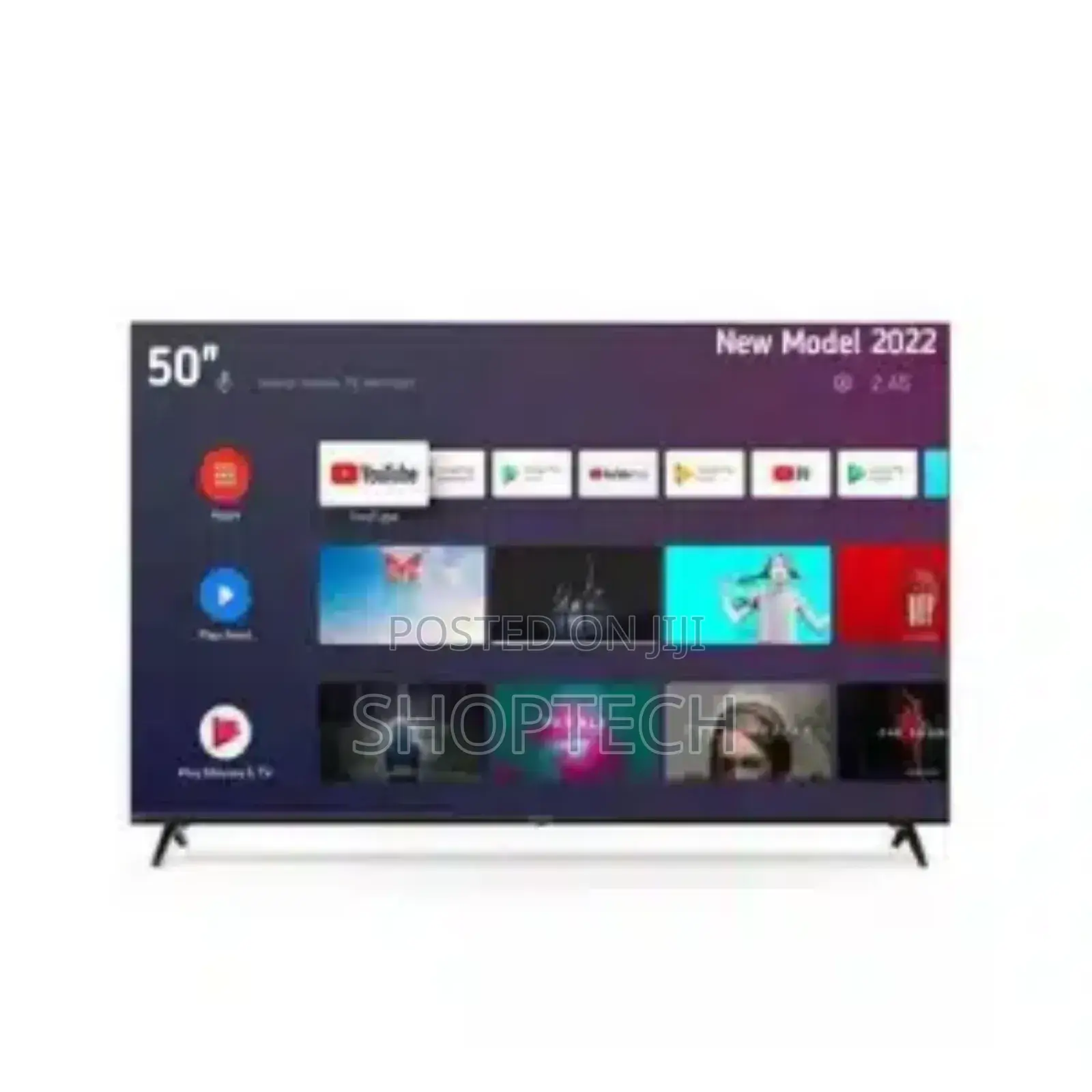 Tv Vitron 50" Inch Smart Android Tv,Frameless