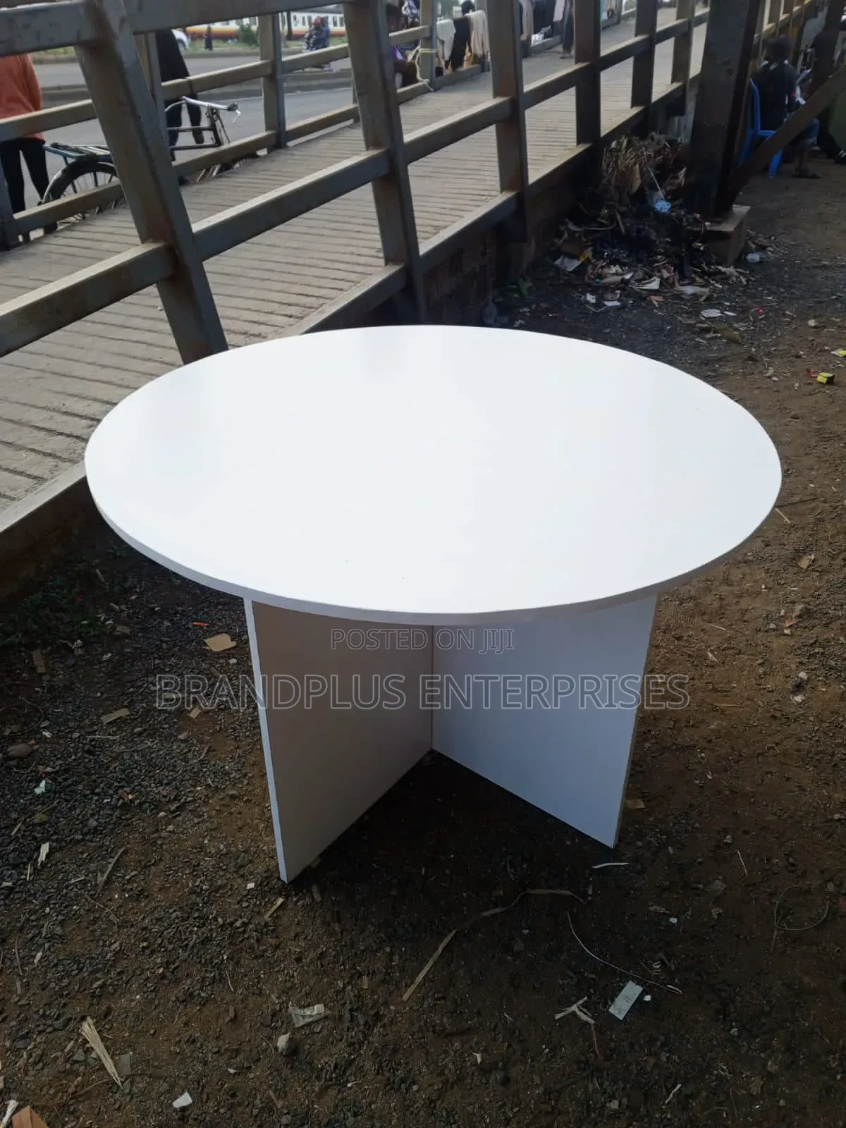 White Round Table