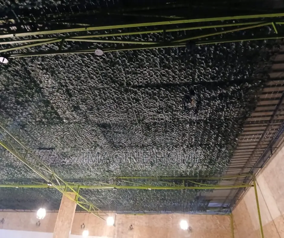 Artificial Green Fence Balcony/Ceiling Decor