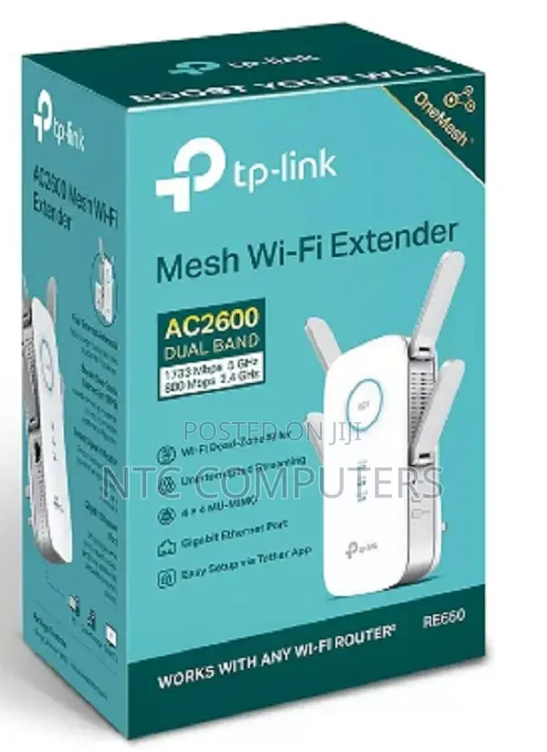 Tp-Link Ac2600 Wi-Fi Range Extender - Tl-Re650