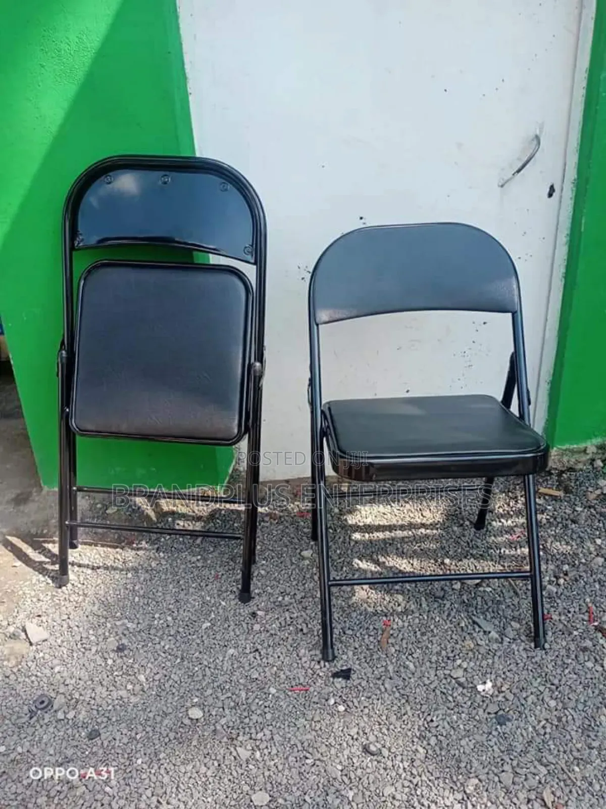 Black Foldable Chair