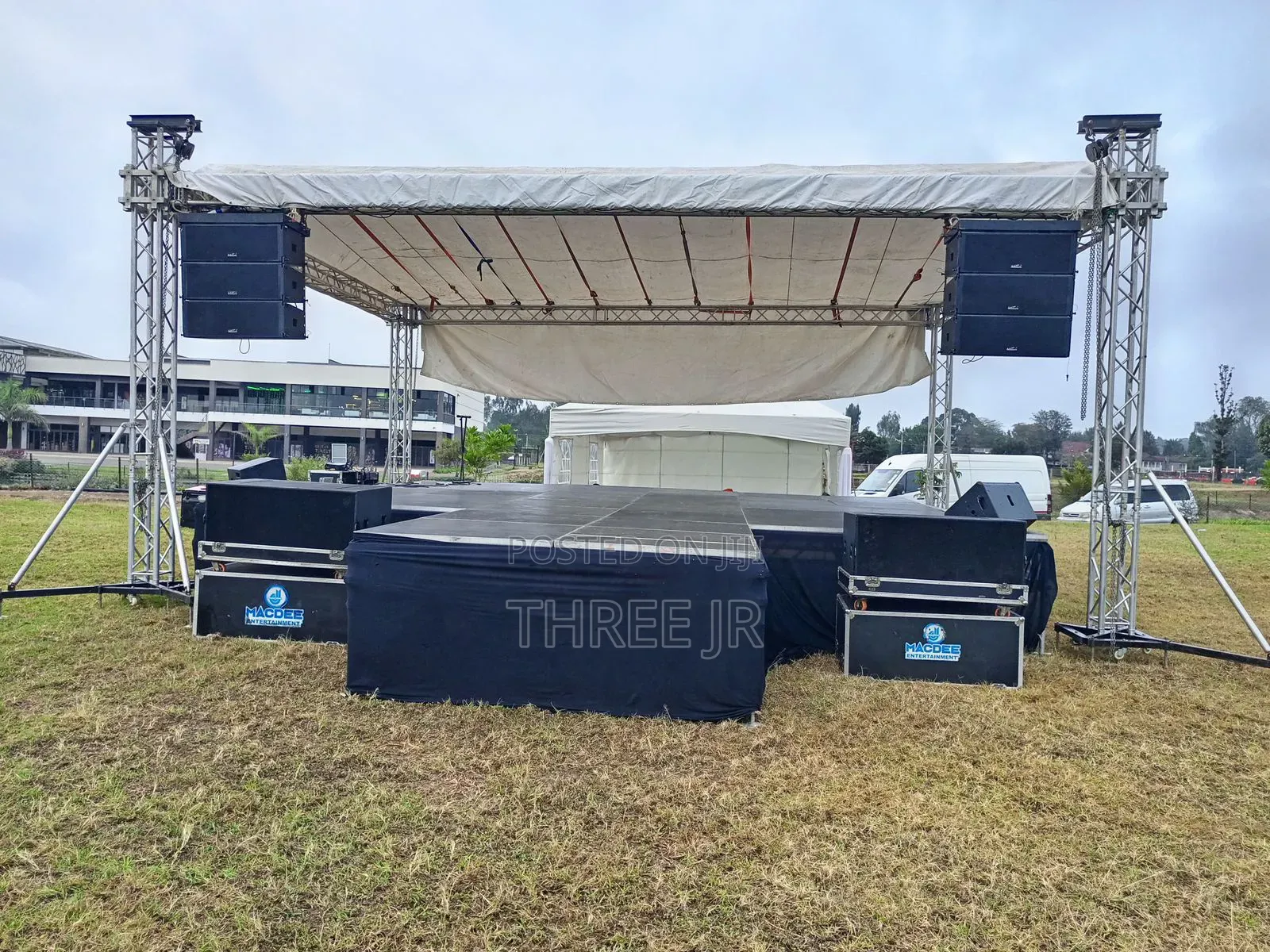 Canopy Stage for Hire Available Great Set Up