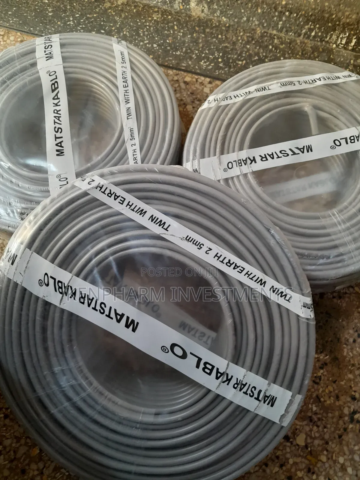 3-Core 2.5mm Twin With Earth 90m Electrical Wire; Mt036