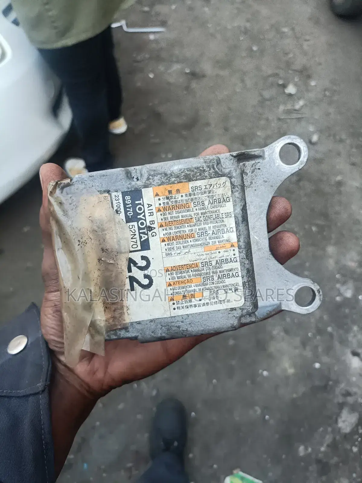 Toyota Succeed SRS Airbag Computer