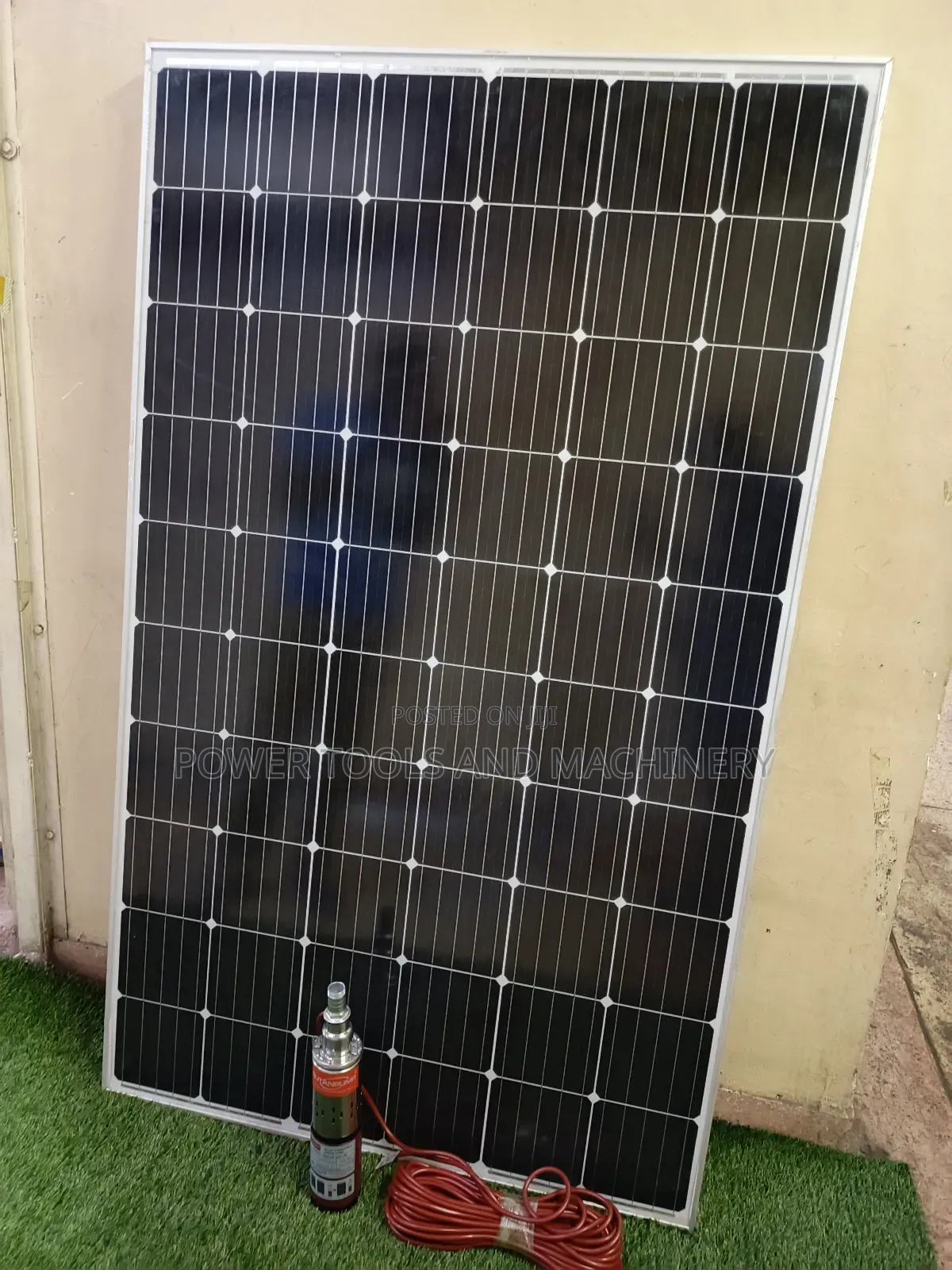 Complete Solar Panel and Submersible Water Pump Kit