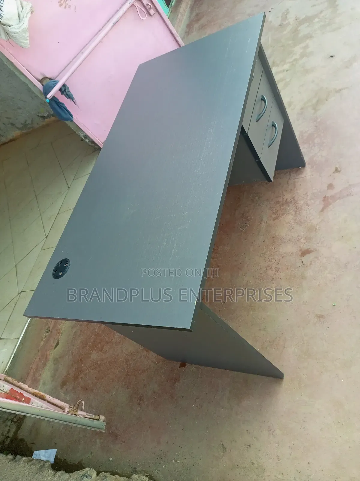 Gray 1.2m Office/Study Desk