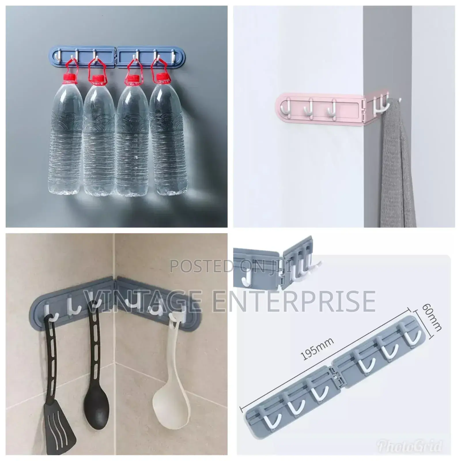 Corner 6 Hook Flexible Hanger
